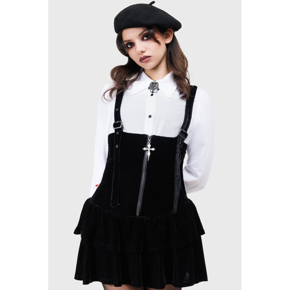 Killstar - Necrotome Jupe courte - Noir